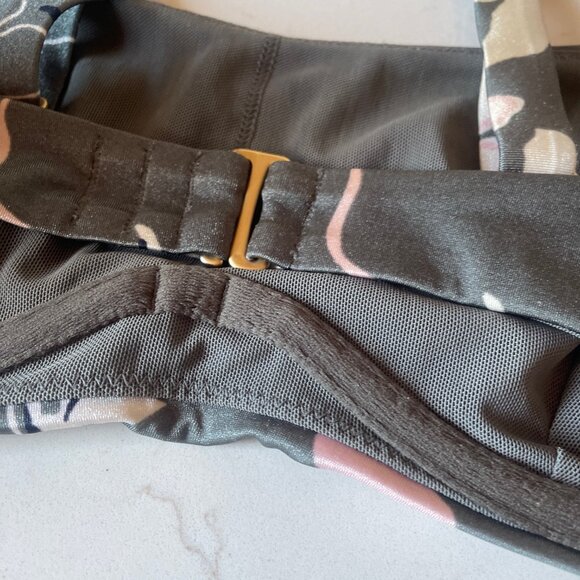 Athleta LUX 2-Piece Floral‎ Adjustable Top and High Rise Bottom Bikini Swimsuit - Picture 6 of 9